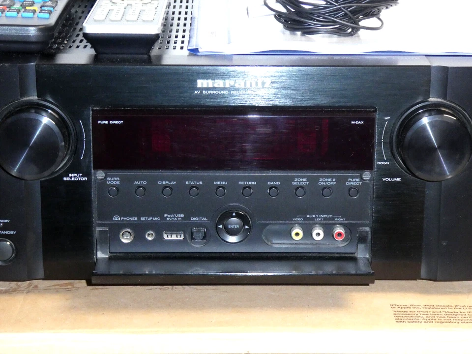 Marantz SR6005 7.1 High-End AV-Receiver Schwarz OVP inkl. FB, 2 Jahre Garantie - Bild 4 von 4
