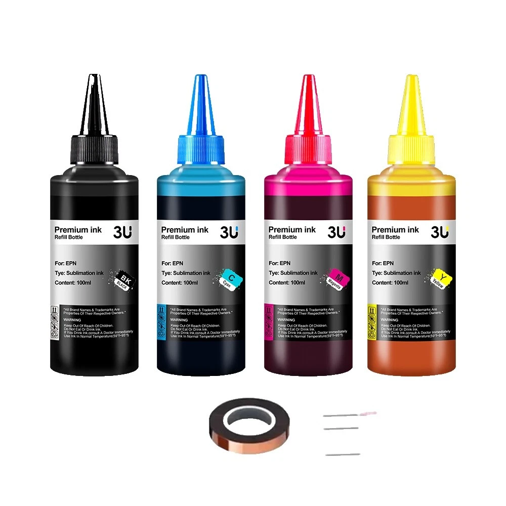 Tinta de impresora compatible negros recargas y kits