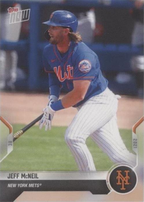 2021 Topps Now Road to Opening Day - Jeff McNeil #OD-261 - 1 of 1