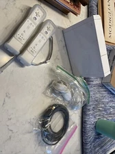 Nintendo Wii Video Game Console RVL-001 White Read