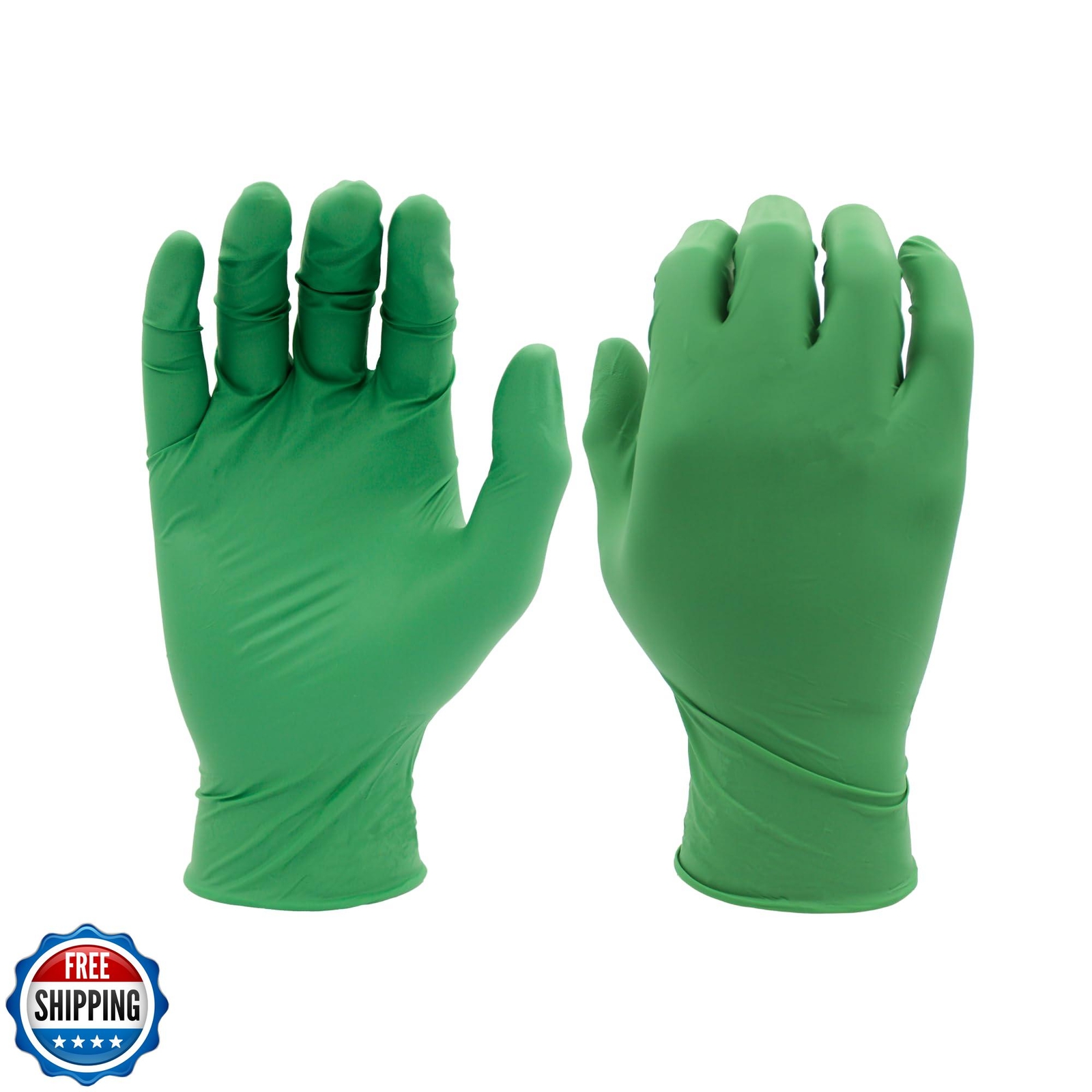 SHOWA 6110PF Eco-Friendly Nitrile Disposable Gloves Latex-Free Powder-Free EBT