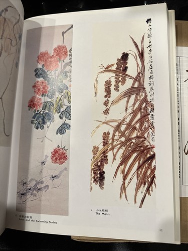 The Paintings of Chi Pai-Shih Hardcover 1985 齊白石彩色精選 - Picture 16 of 24