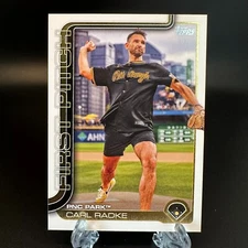 2025 Topps Series 1 Carl Radke First Pitch #FP-6 Pittsburgh Pirates