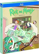 Rick and Morty Complete Series 1-5 NEW Blu-Ray 5-Disc Set Wesley Archer