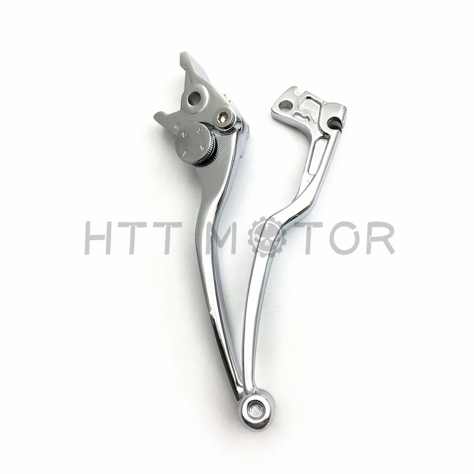 Chrome Brake Clutch Levers Hand Controls for 1989-2007 Suzuki Katana 600 750F — 第 4/4 张图片