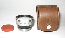 VTG Sun Optical Telephoto Lens Model C-II with Leather Case