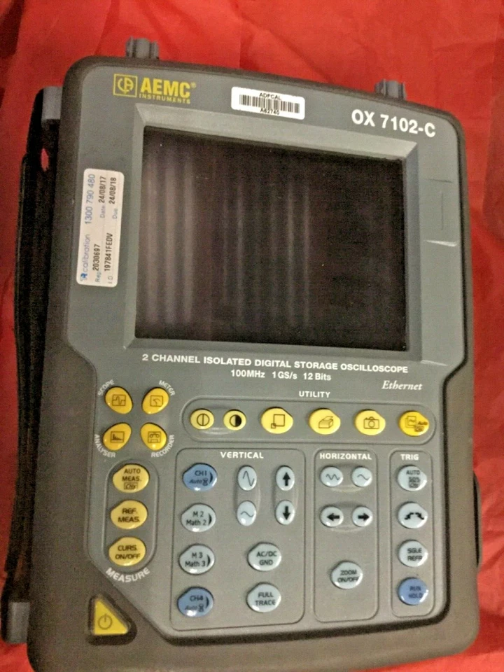 AEMC INSTRUMENTS OX-7102-C Isolated Digital Storage Oscilloscope - Image 2 of 4