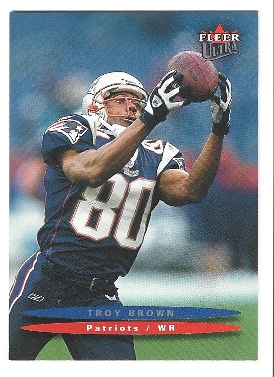 2003 Ultra Football Troy Brown #35 NRMT
