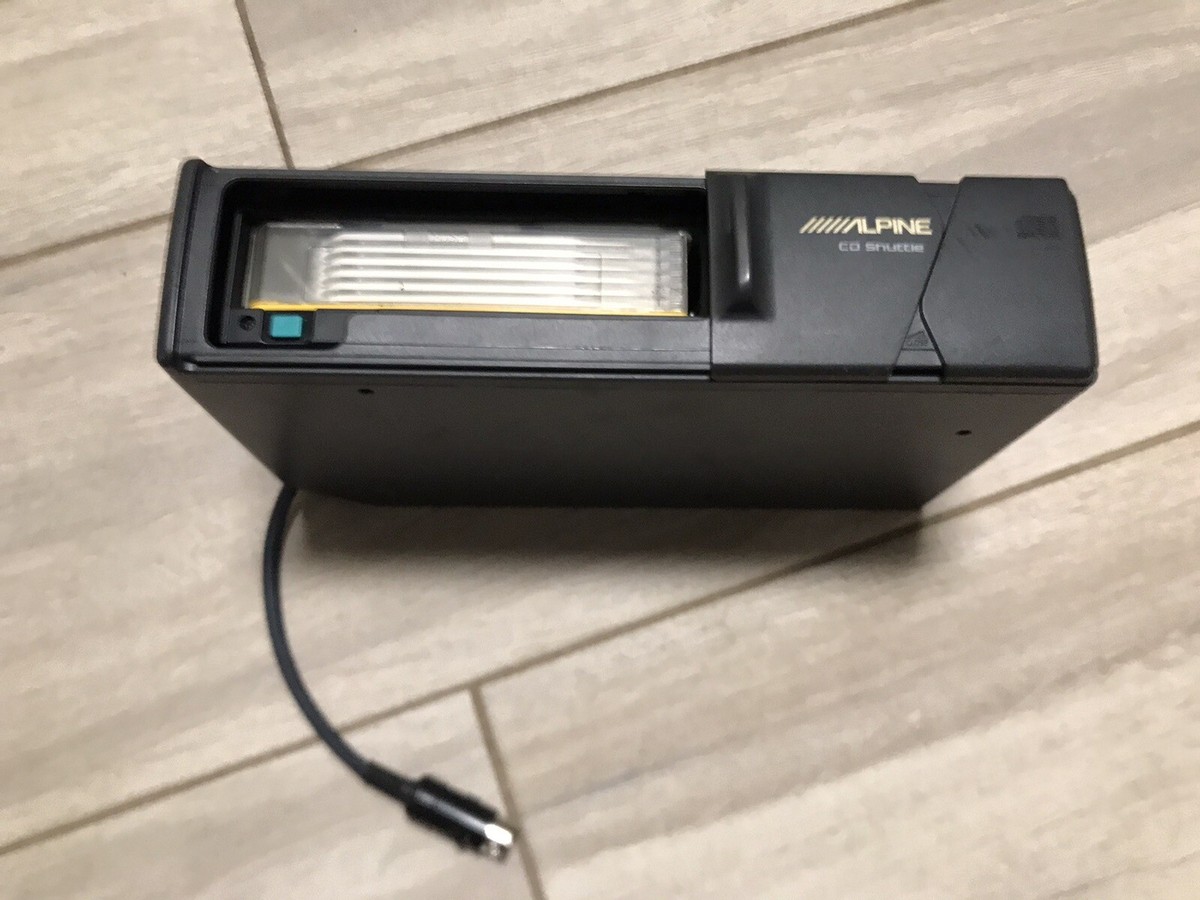 ALPINE 5970 DIN 8-pin compatible 6-row CD changer with magazine | eBay
