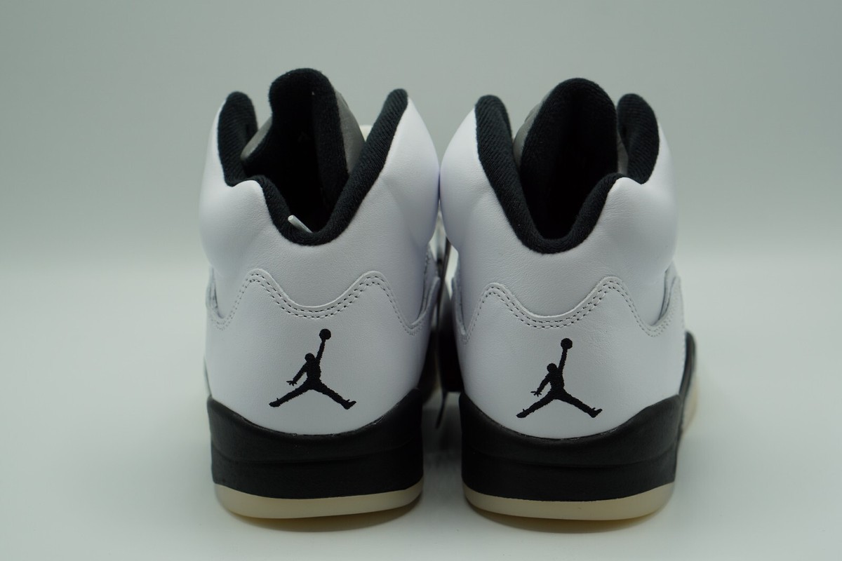 Nike Air Jordan 5 Retro White Black 2024 DD0587-110‎ Size 9.5 Shop | Mens Air Jordan 5 Retro  main image 3