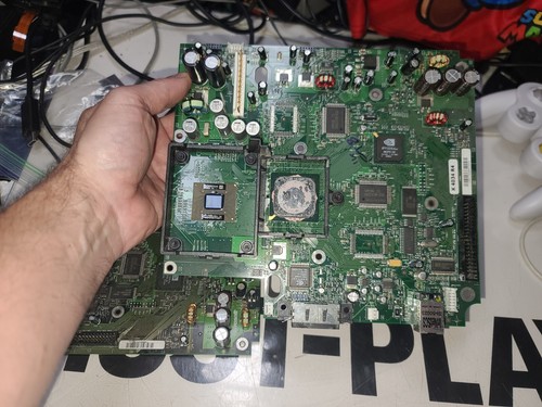Placa madre Microsoft 2001 (2)DONANTE DEFECTUOSO 1.0 Xbox línea recta-problemas-PIEZA - Imagen 9 de 15