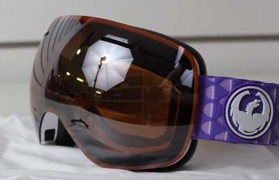 Dragon X1s Ski Snowboard Goggles Amp - Silver Ion Lumalens + Bonus New