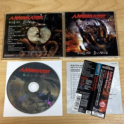 Annihilator - Schizo Deluxe [1CD, Japan First Press, +4 BT] MICP-10550