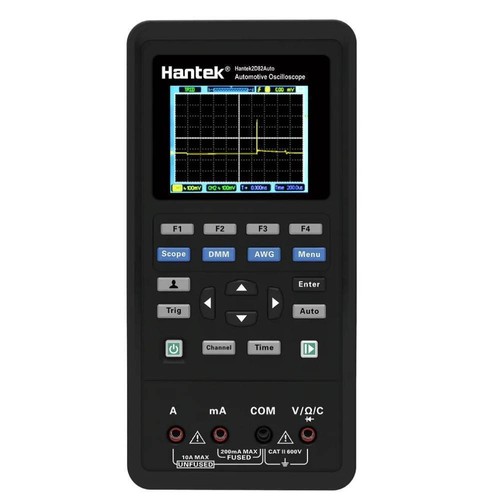 Osciloscopio Hantek 2D82AUTO II 20 MHz ancho de banda 2 canales digitales 1GSa/S 2CH 80Mhz - Imagen 10 de 10