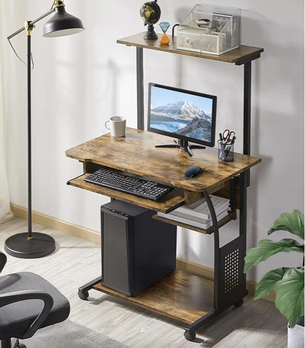 Industrial desk small deals
