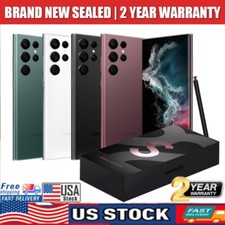 NEW SEALED SAMSUNG GALAXY S22 ULTRA 5G Fully Unlocked GSM CDMA 512GB-128 LOT