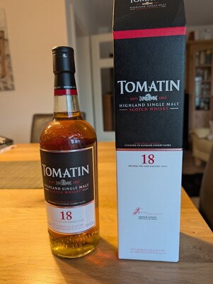 Tomatin 18 Jahre, Single Malt Scotch Whisky, 46%, L12/9386 Alte Abfüllung 