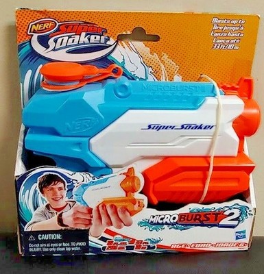 Brand NEW Sealed Super Soaker Nerf Microburst 2 II Water Blaster Squirt Gun Toy | eBay