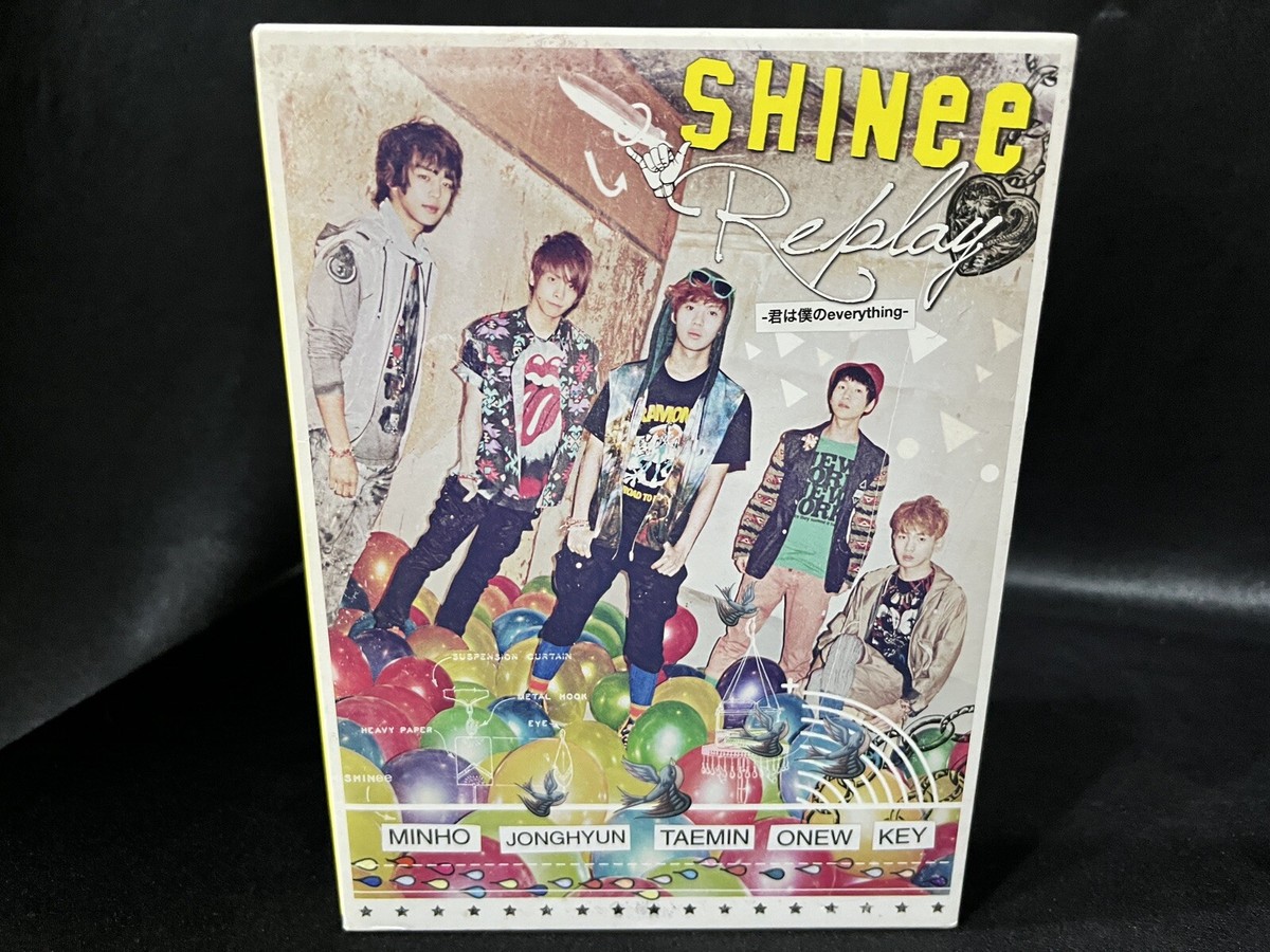 Replay-君は僕のeverything- CD DVD トレカ付き SHINee Replay 君は僕のeverything CD DVD PHOTO BOOK (EMI