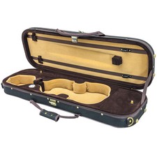 Sky Violin Oblong Case VNCQF24 Lightweight with Hygrometer Black/Brown Khaki 4/4