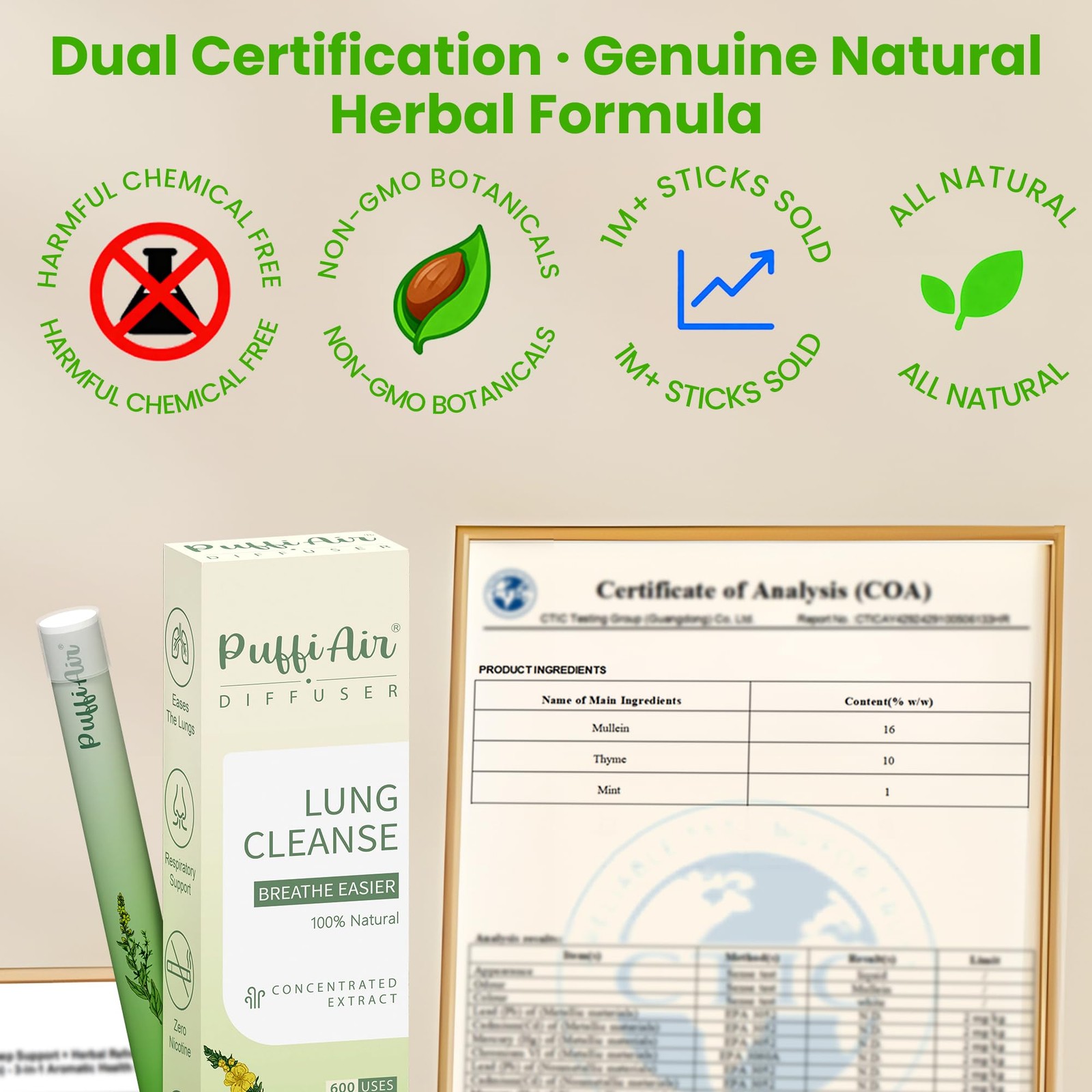 Herbal Diffuser Pen, Lung Cleanse Diffuser with M… - image 8