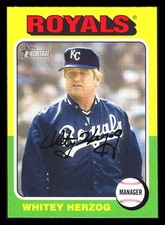 2024 Topps Heritage #146 Whitey Herzog Kansas City Royals