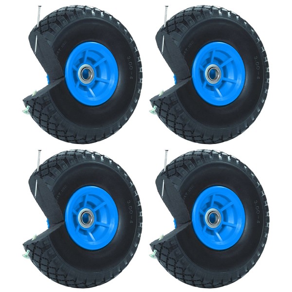 SackkarrenräDer Pannensicher Bollerwagenrad 260X85 3.00-4 Pu Sackkarre Ersatzrad-image