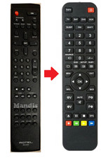 Ersatz Fernbedienung für Rotel RR-AX93 / RC-1572