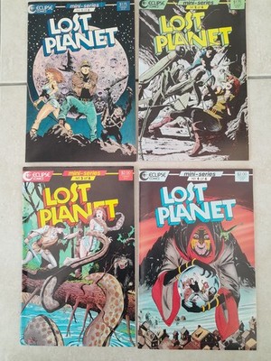 Eclipse Comics: Lost Planet (1987) #1-4 LOT OF FOUR