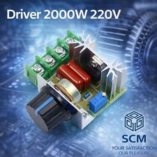 Driver AC 2000W 220V dimmer regolatore di velocità giri speed controller