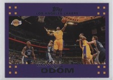 2007-08 Topps Los Angeles Lakers Lamar Odom #LAL7 0z17