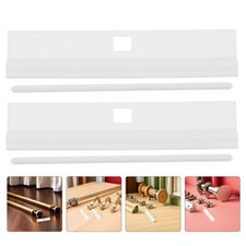 50 Pezzi Kit Riparazione Cieche Verticali Plastica Schede 89 Mm Ricambio Lamelle Ricambi