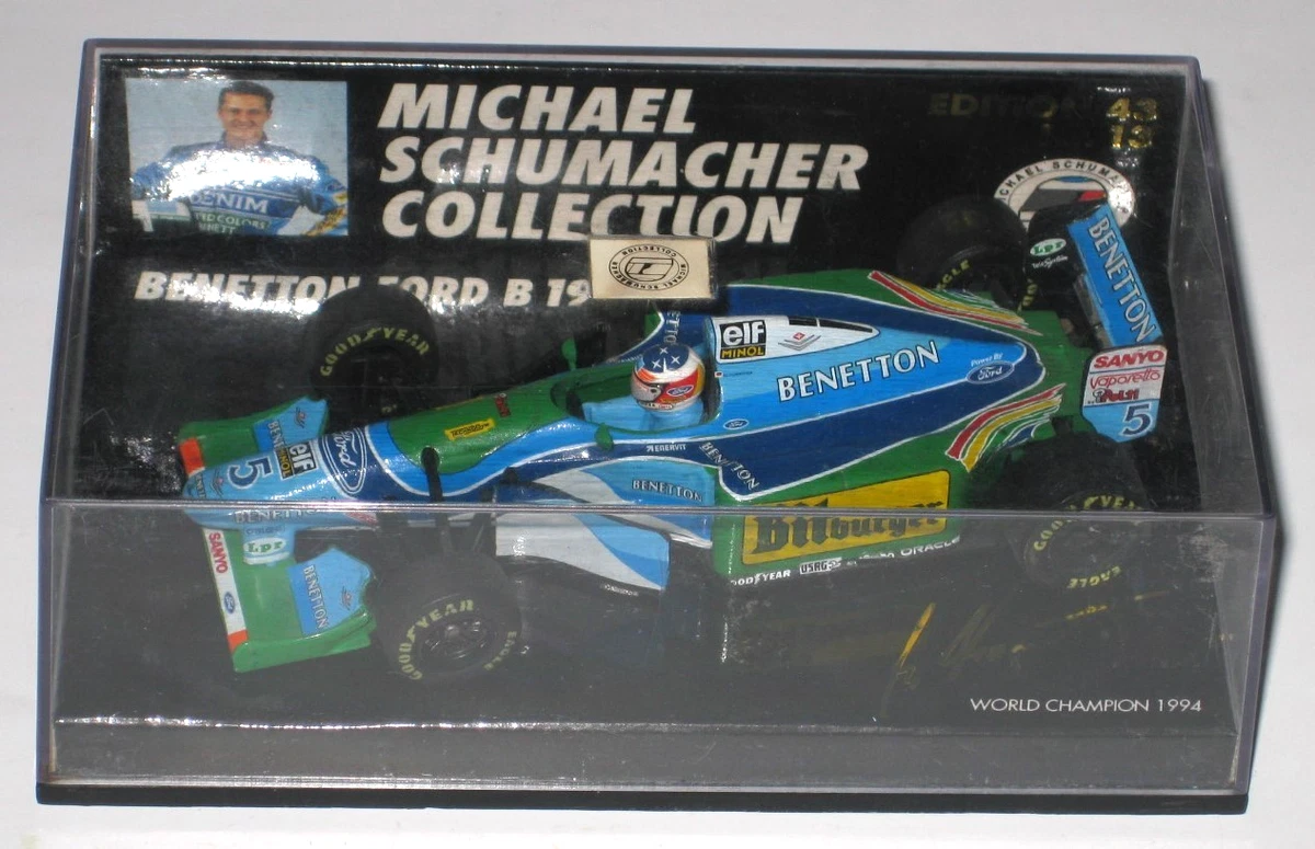 Carte De Collection Michael Schumacher Benetton Ford 1994 - Édition Allemande 1995