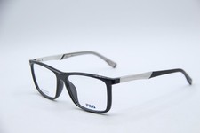 NEW FILA VF9244 COL.01GP BLACK GRAY AUTHENTIC FRAMES EYEGLASSES 55-15