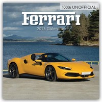 Gifted Stationery Co. Ltd | Ferrari 2026 - 16-Monatskalender | Kalender | 2026