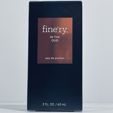 New In Box fine'ry Men's Eau De Parfum, In The OUD, Cologne Spray 2 oz 60 mL