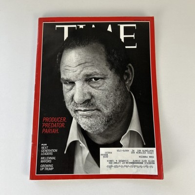 Time Magazine October 23, 2017- Harvey Weinstein- Producer, Predator, Pariah