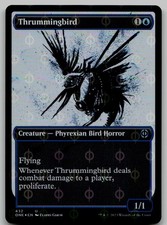 Thrummingbird (Showcase) (Step-and-Compleat Foil) U Phyrexia: All Will Be One 43
