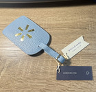 WALMART LOGO Boulevard Amelia Leather Luggage Tag Sky Blue, MPN ALTSKY — photo 1