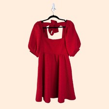 Free People Red Violet Mini Dress