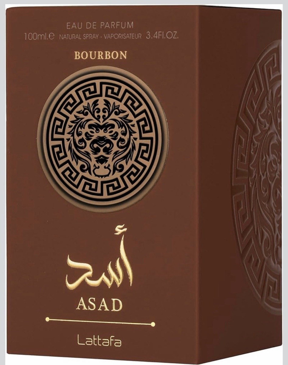 Lattafa Asad Bourbon Eau de Parfum Spray 3.4 Ounce 100 ml | eBay
