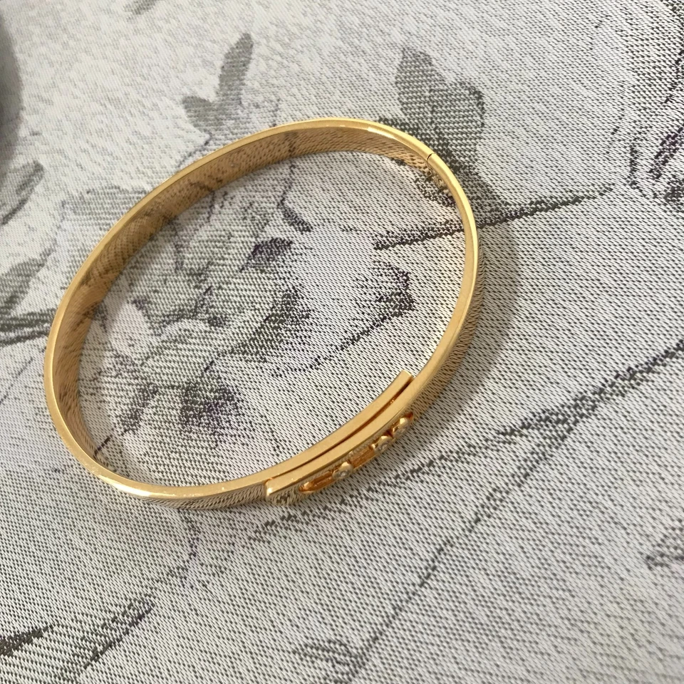 Auténtico❀Messika✧Brazalete Mover Oro Rosa 18K Brazalete Diamantes Oro Rosa 18K 750 Foto 4 de 4