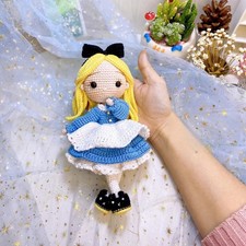 Magical Crochet Doll, Handmade Crochet Amigurumi Gift, Amigurumi Pattern Doll