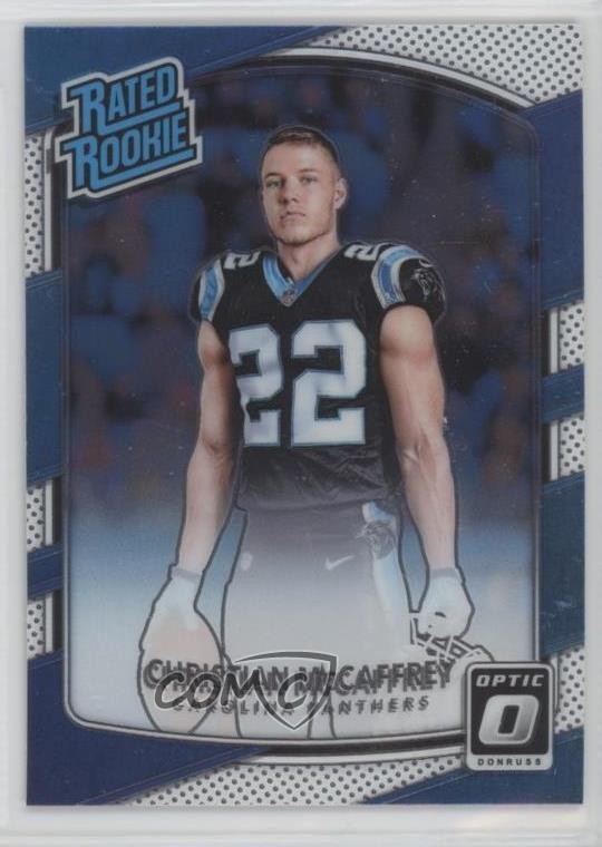2017 Donruss Optic Rated Rookie Christian McCaffrey #168 uk2