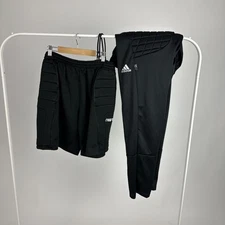 Padded Soccer Goal Keeper Goalie Pants And Shorts Adidas & Reusch XL