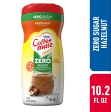 Nestle Coffee mate Sugar Free Hazelnut Powder Coffee Creamer, 10.2 oz