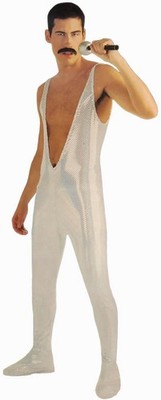 FREDDIE MERCURY DELUXE SEQUINED JUMPSUIT Size MEDIUM