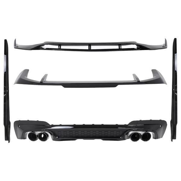 Aero-Bodykit FüR BMW X3 G01 M-Tech 18–20 Black Knight Optik StoßStange Spoiler-image