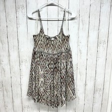 Free People Dress Women XS Periscopes in the Sky Mini Babydoll Boho Coquette