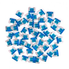 50 Lot 15A Amp ATM Low Profile Fuse Mini Micro Blade Circuit 2 Leg GM Car Audio